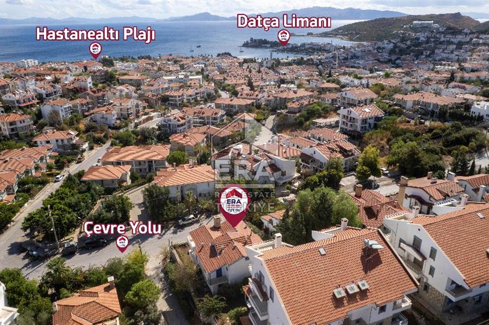 Datça Merkezde Deniz Manzaralı 277 M2 Tripleks Villa Ve Dükkan