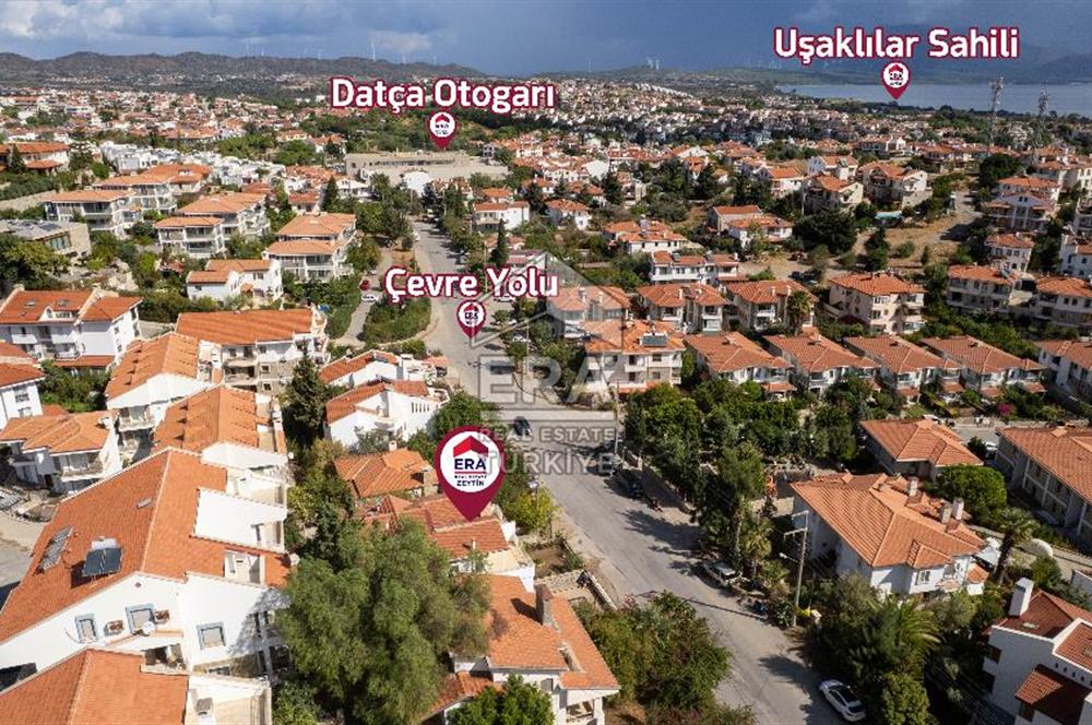 Datça Merkezde Deniz Manzaralı 277 M2 Tripleks Villa Ve Dükkan