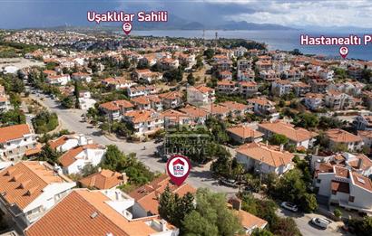 Datça Merkezde Deniz Manzaralı 277 M2 Tripleks Villa Ve Dükkan
