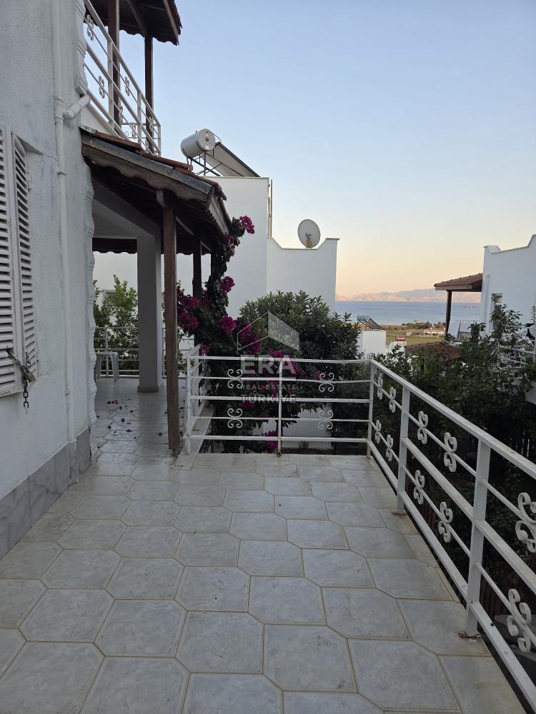Datça Güneşkent'te Deniz Manzaralı Yıllık Kiralık 2+1 Villa 