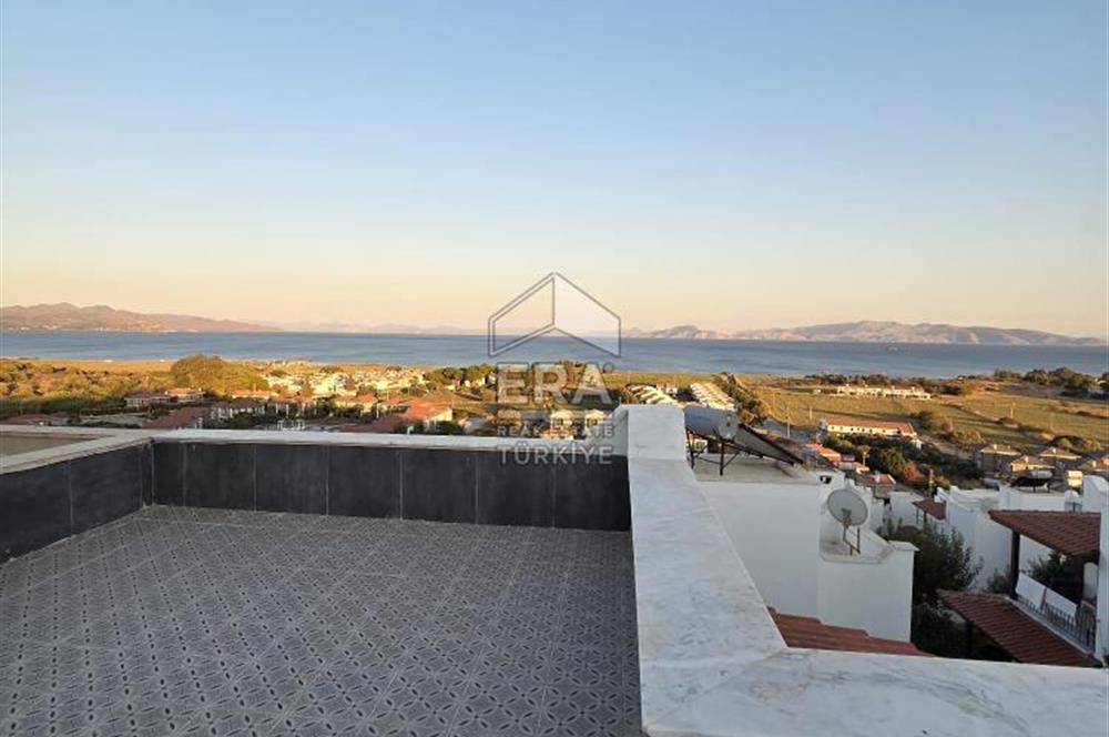 Datça Güneşkent'te Deniz Manzaralı Yıllık Kiralık 2+1 Villa 