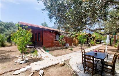 DATÇA OVABÜKÜ’NDE SATILIK 751 m2 ARSA PAYLI 4 ADET BUNGALOV EV