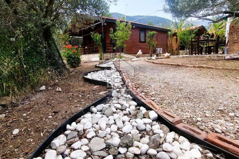 DATÇA OVABÜKÜ’NDE SATILIK 751 m2 ARSA PAYLI 4 ADET BUNGALOV EV