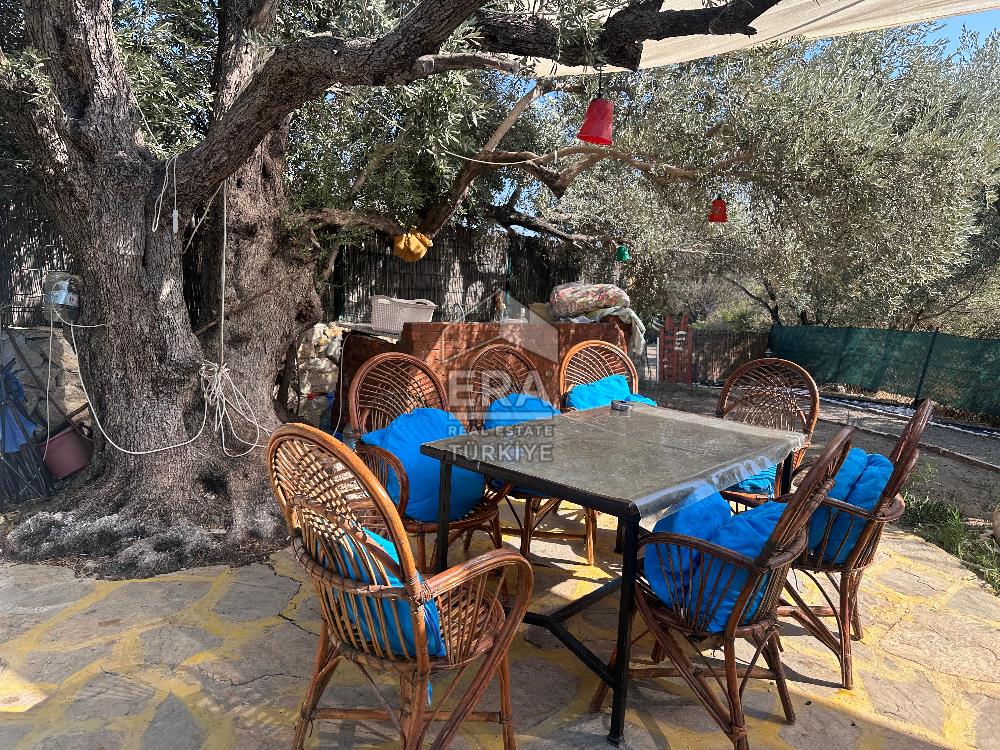 DATÇA OVABÜKÜ’NDE SATILIK 751 m2 ARSA PAYLI 4 ADET BUNGALOV EV