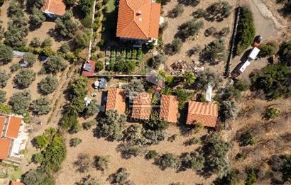 DATÇA OVABÜKÜ’NDE SATILIK 751 m2 ARSA PAYLI 4 ADET BUNGALOV EV