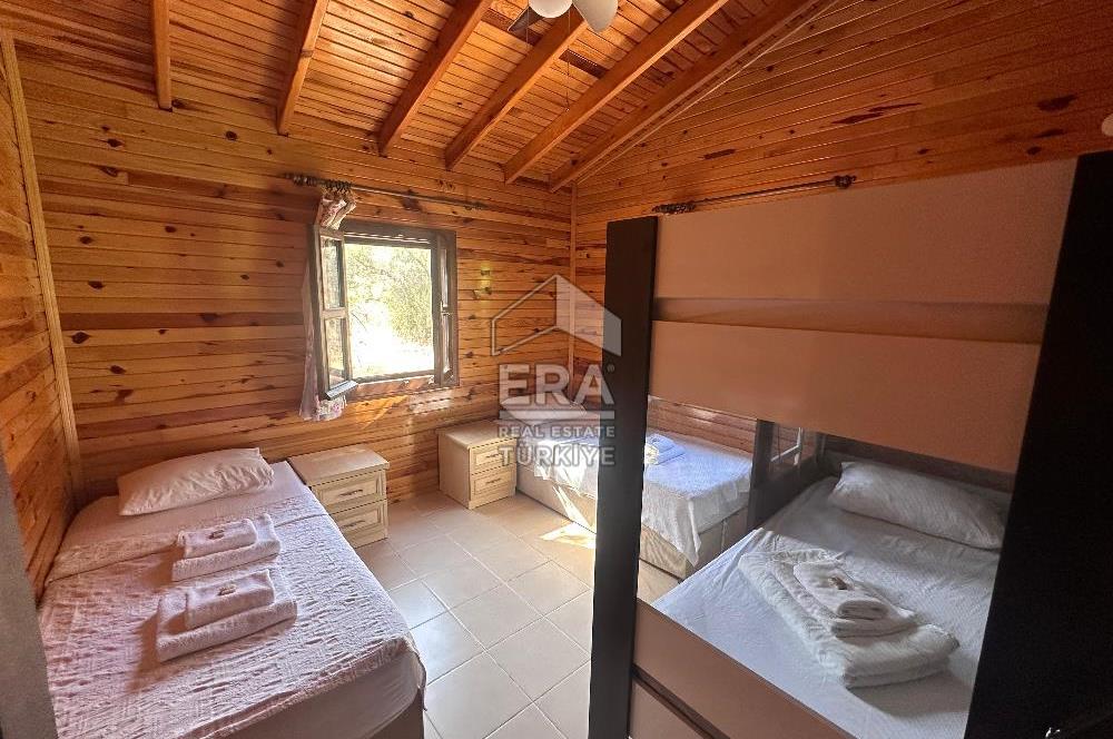 DATÇA OVABÜKÜ’NDE SATILIK 751 m2 ARSA PAYLI 4 ADET BUNGALOV EV