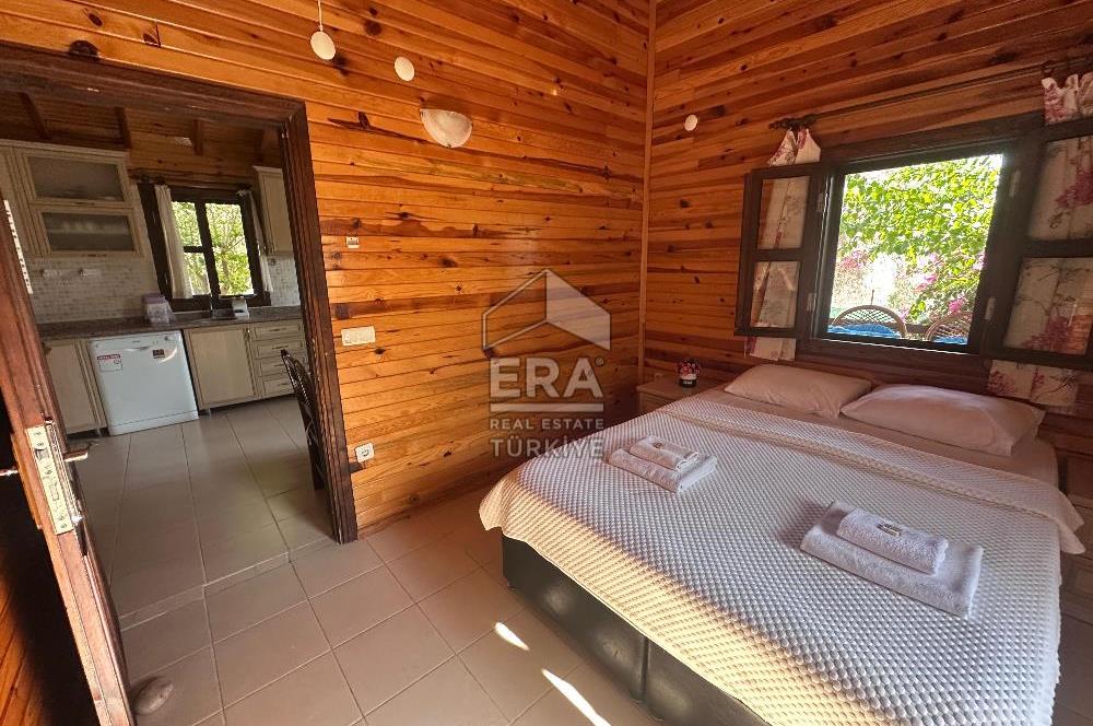 DATÇA OVABÜKÜ’NDE SATILIK 751 m2 ARSA PAYLI 4 ADET BUNGALOV EV