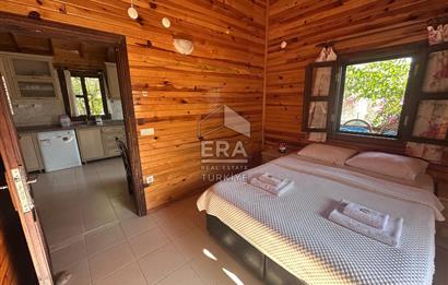 DATÇA OVABÜKÜ’NDE SATILIK 751 m2 ARSA PAYLI 4 ADET BUNGALOV EV