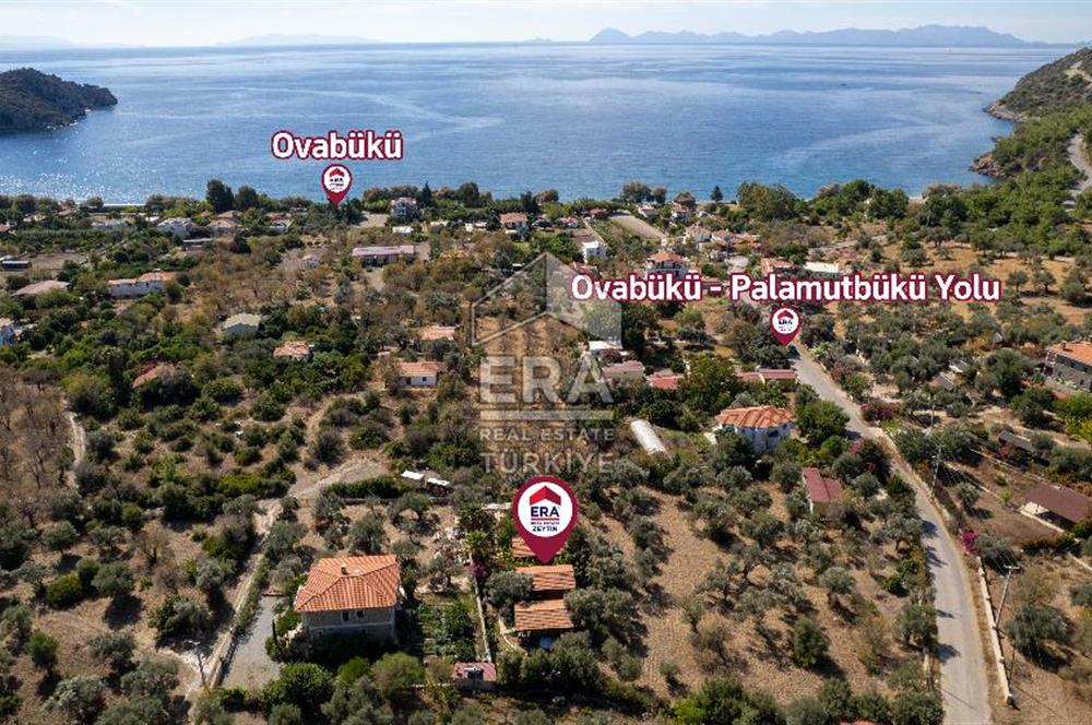 DATÇA OVABÜKÜ’NDE SATILIK 751 m2 ARSA PAYLI 4 ADET BUNGALOV EV