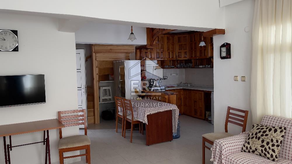 Datça Güneşkent'te Deniz Manzaralı Yıllık Kiralık 2+1 Villa