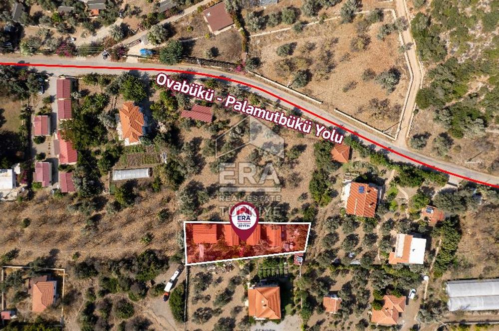 DATÇA OVABÜKÜ’NDE SATILIK 751 m2 ARSA PAYLI 4 ADET BUNGALOV EV