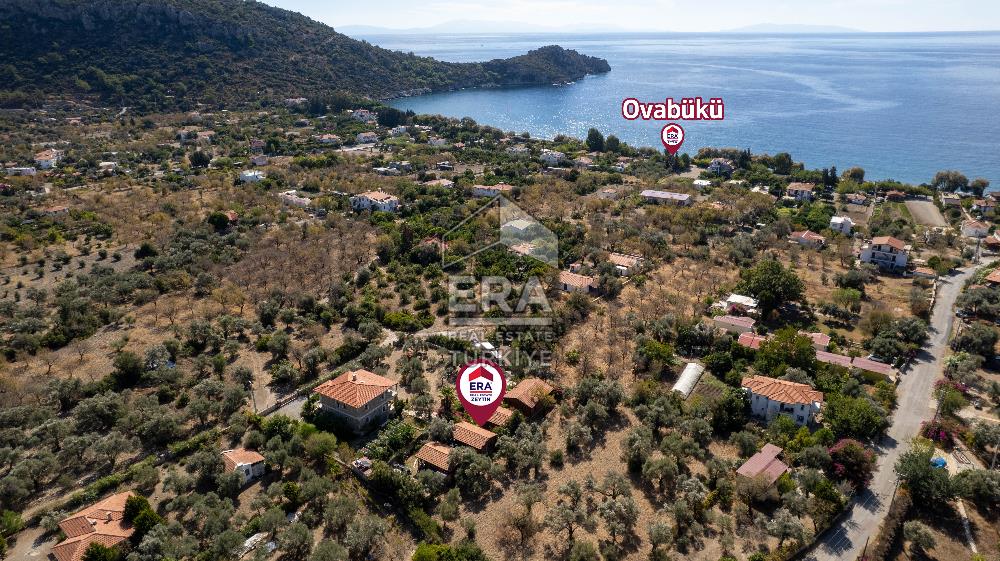 DATÇA OVABÜKÜ’NDE SATILIK 751 m2 ARSA PAYLI 4 ADET BUNGALOV EV