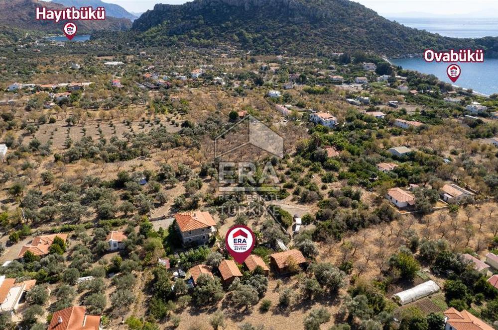 DATÇA OVABÜKÜ’NDE SATILIK 751 m2 ARSA PAYLI 4 ADET BUNGALOV EV