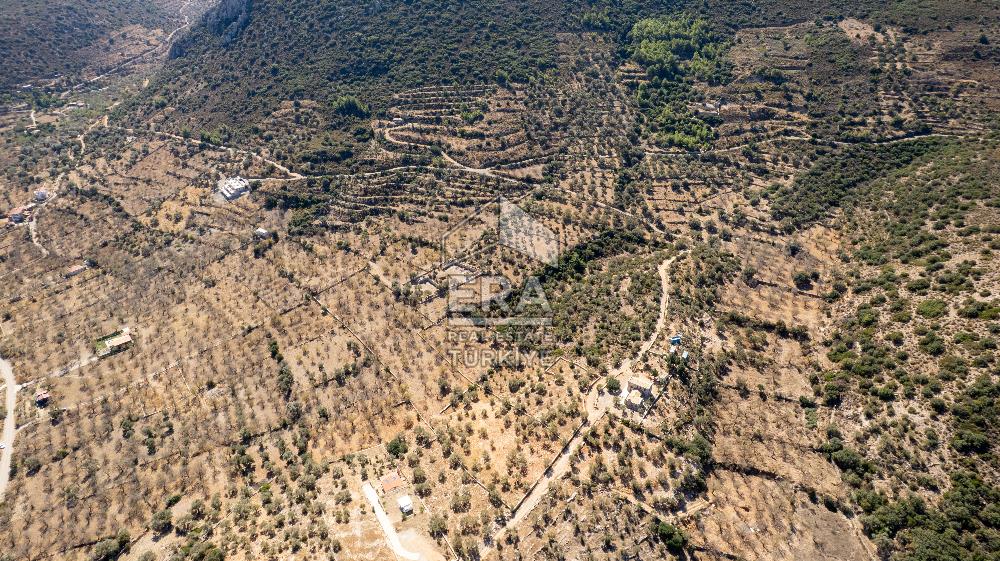  Datça Palamutbükü’nde 16.414 m2 Deniz Manzaralı İmarlı Arsa