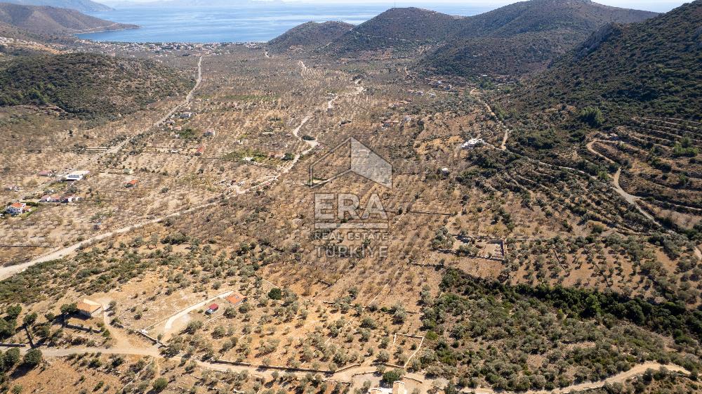 Datça Palamutbükü’nde 16.414 m2 Deniz Manzaralı İmarlı Arsa