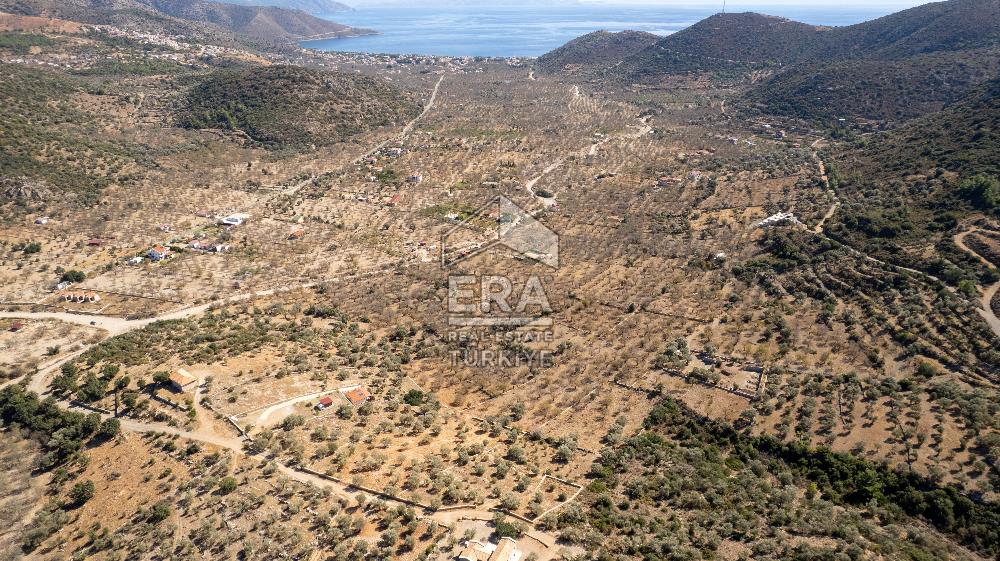  Datça Palamutbükü’nde 16.414 m2 Deniz Manzaralı İmarlı Arsa