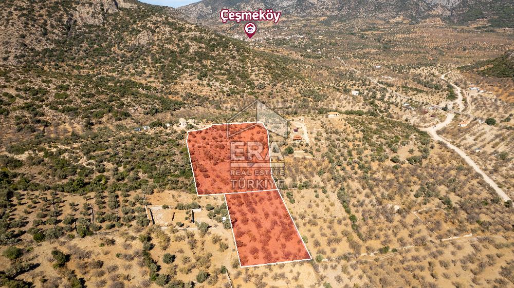  Datça Palamutbükü’nde 16.414 m2 Deniz Manzaralı İmarlı Arsa