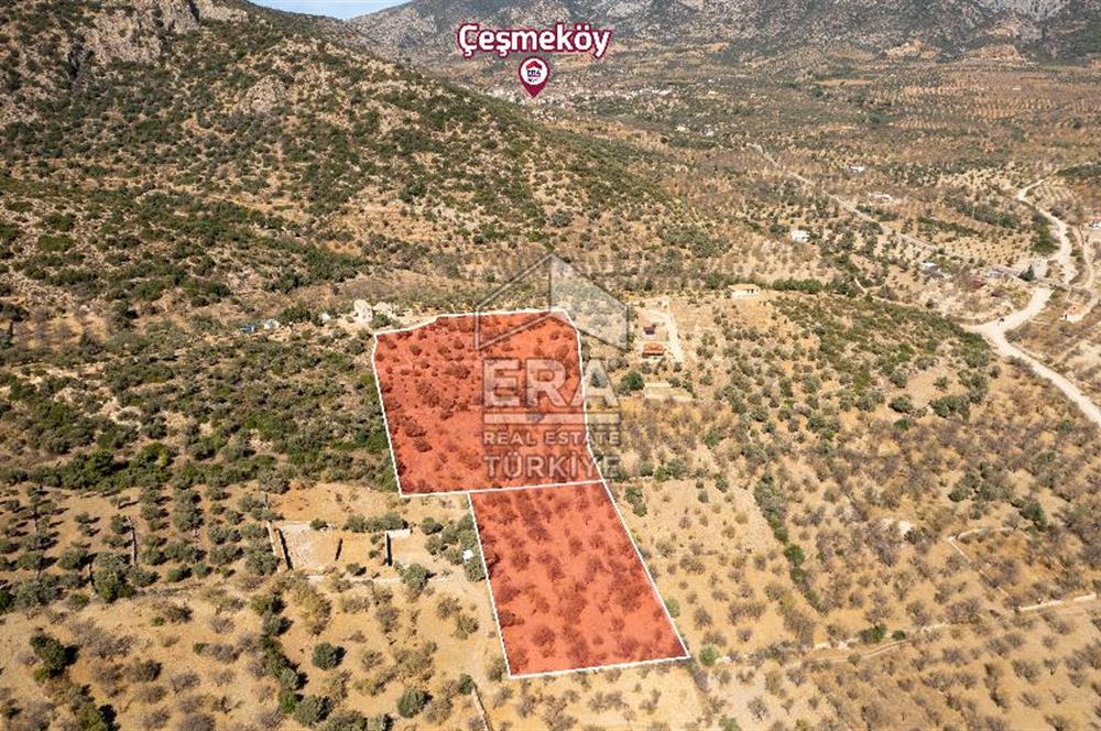  Datça Palamutbükü’nde 16.414 m2 Deniz Manzaralı İmarlı Arsa