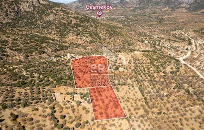  Datça Palamutbükü’nde 16.414 m2 Deniz Manzaralı İmarlı Arsa
