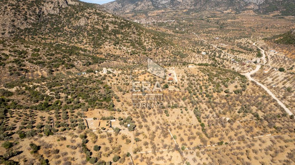  Datça Palamutbükü’nde 16.414 m2 Deniz Manzaralı İmarlı Arsa