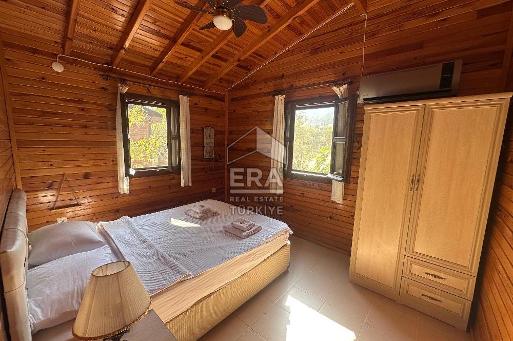 DATÇA OVABÜKÜ’NDE SATILIK 751 m2 ARSA PAYLI 4 ADET BUNGALOV EV