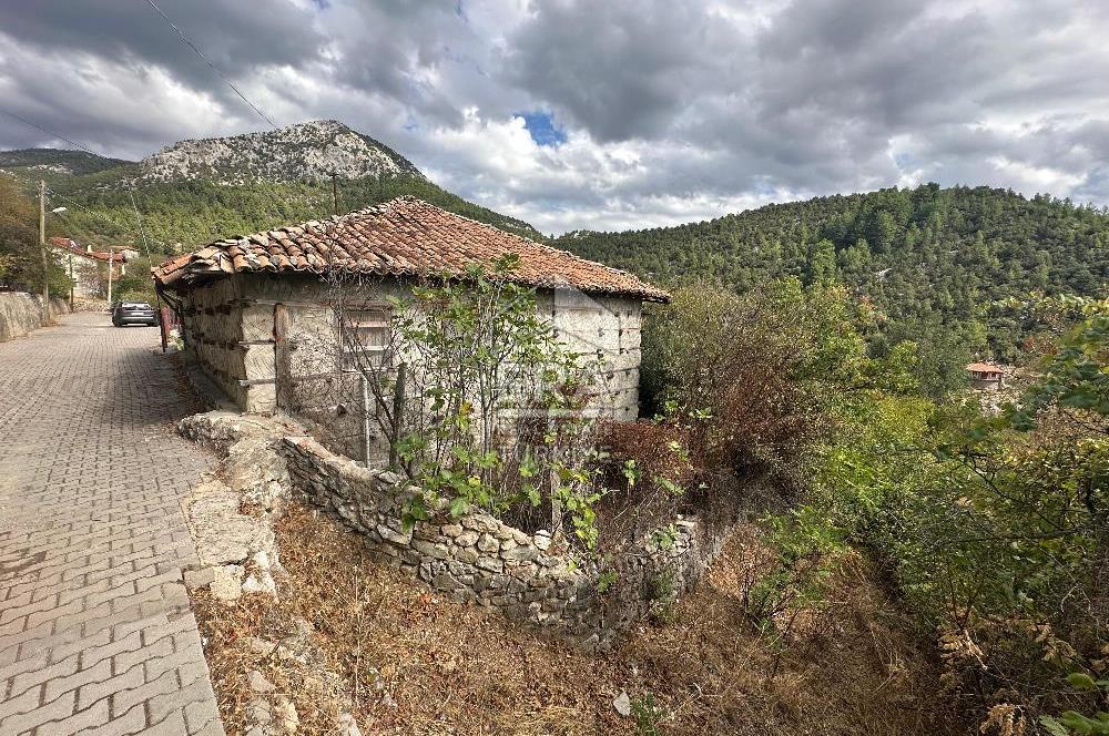 ANTALYA AKSEKİ AKŞAHAP KÖYÜ SATILIK DÜĞMELİ EV ve BAHÇE