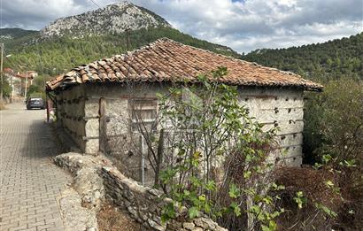 ANTALYA AKSEKİ AKŞAHAP KÖYÜ SATILIK DÜĞMELİ EV ve BAHÇE