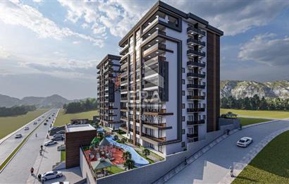 Gümüşler Bulvarı Eyfel Kule'de Geniş Sosyal İmkanlı Lüks 1+1