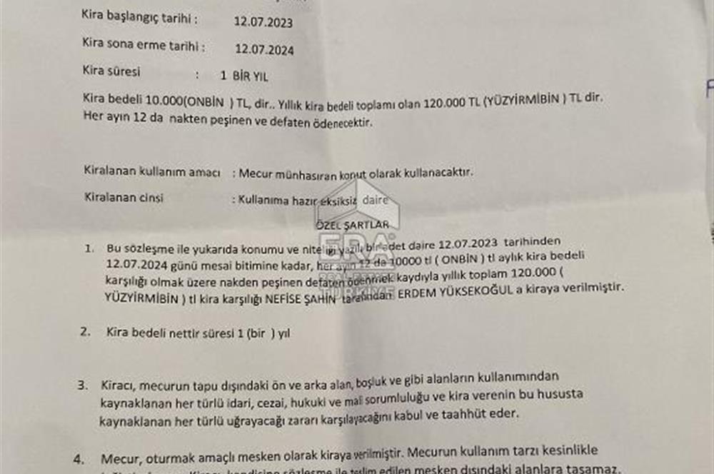 MANAVGAT KASAPLAR TÜRKBELENİNDE SATILIK 2+1 110 M2 DAİRE