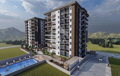 Gümüşler Bulvarı Eyfel Kule'de Geniş Sosyal İmkanlı Lüks 1+1