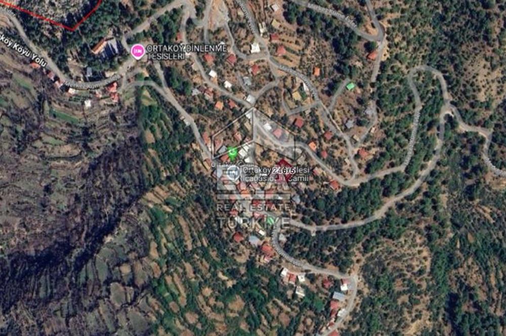 ANTALYA/GÜNDOĞMUŞ ORTA KÖY MAH. KÖY İÇİ TEK TAPU ARSA