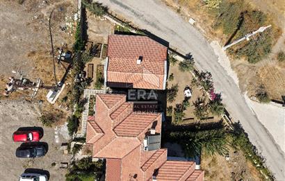 Datça Kızlan'da Satılık 550 m2 Arsada ve Müştemilatlı 3+2 Villa