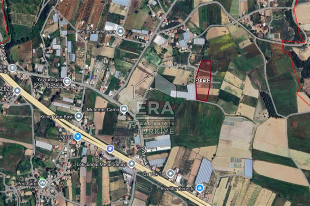 ANTALYA MANAVGAT YAVRUDOĞAN MAHALLESİ SATILIK TARLA