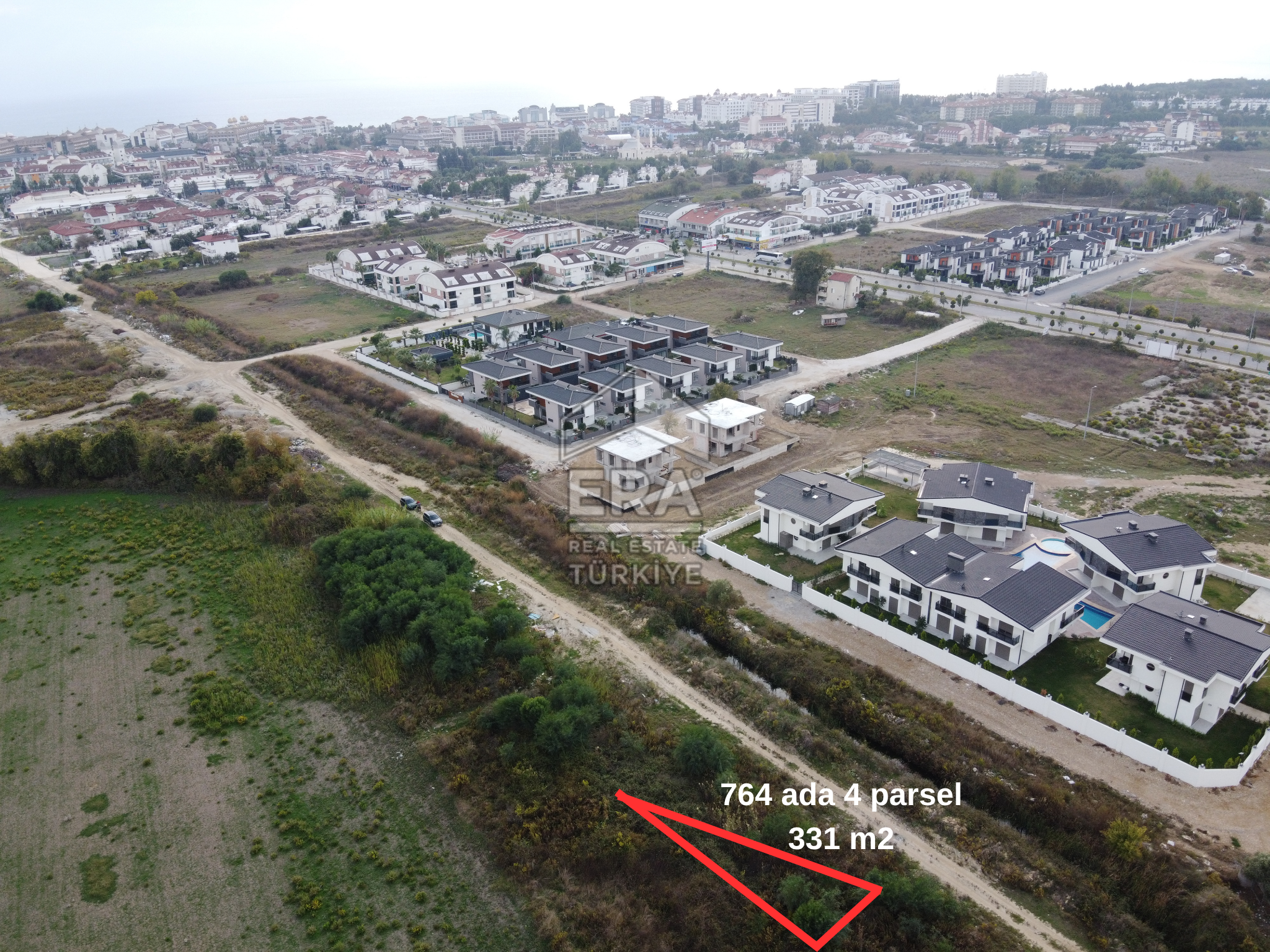 ANTALYA MANAVGAT EVRENSEKİ TURİZM BÖLGESİNDE SATILIK TARLA