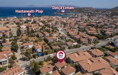 Datça Merkezde Satılık Deniz Gören 3.5+1Tripleks 180m2 Villa