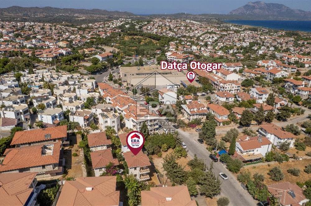 Datça Merkezde Satılık Deniz Gören 3.5+1Tripleks 180m2 Villa