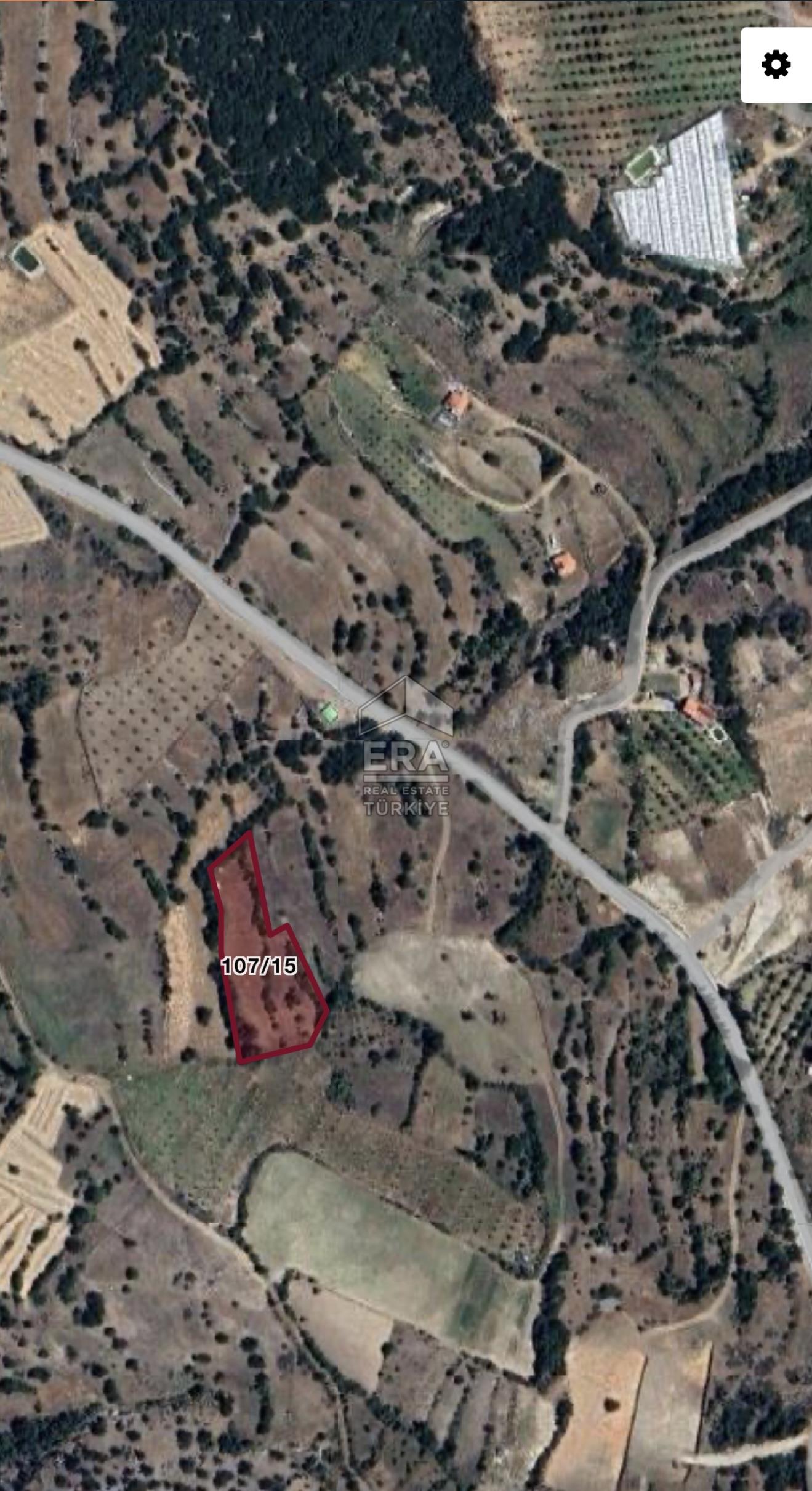 Denizli cameli ayvacıkta satılık 3.576 m2 Arazi