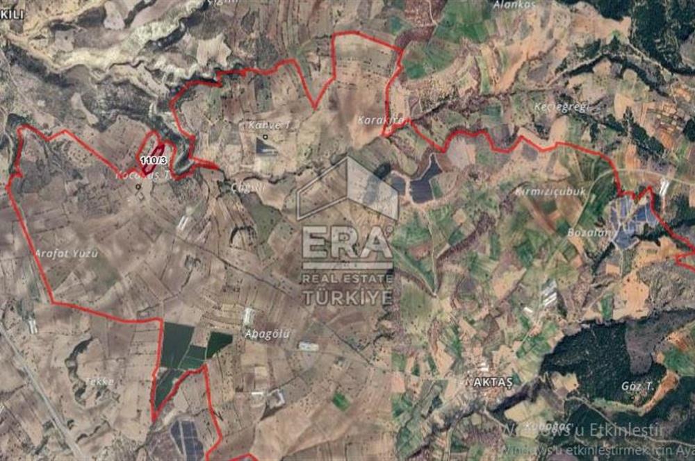 Era Angel'dan Uşak Aktaş Köyünde Satılık Fırsat Yatırımlık Tarla