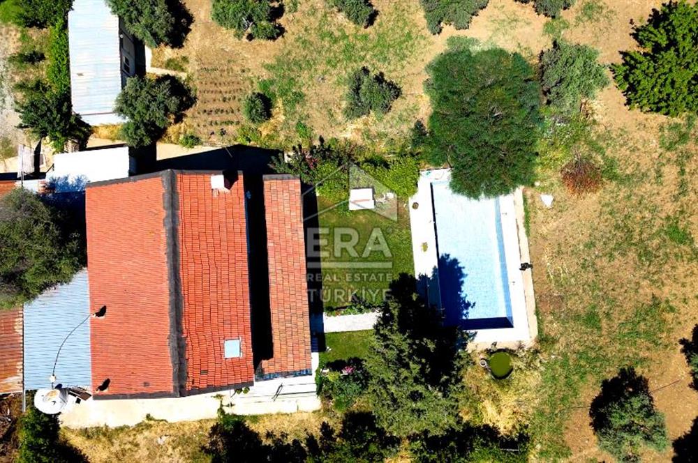 Menderes Değirmendere SATILIK 5.583m2 Tarla/160m2 Havuzlu Villa