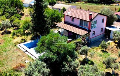 Menderes Değirmendere SATILIK 5.583m2 Tarla/160m2 Havuzlu Villa