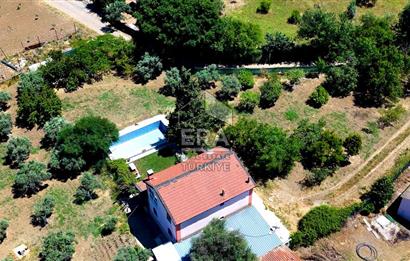 Menderes Değirmendere SATILIK 5.583m2 Tarla/160m2 Havuzlu Villa