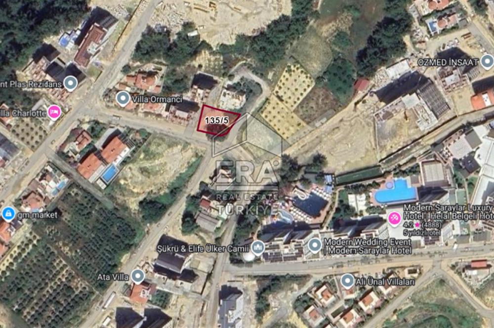 ANTALYA ALANYA AVSALLAR MAHALLESİ SATILIK TERCİHLİ TİCARİ ARSA