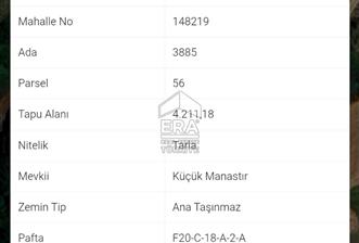 SİLİVRİ ORTAKÖYDE MÜSTAKİL TARLA TEK TAPU - 1 - 13982