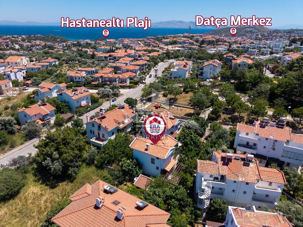 Datça Merkezde Satılık 130 m2 2+1 Müstakil Villa