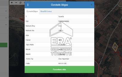 ISPARTA ŞARKİKARAAĞAÇ FELE MAHALLESİNDE SATILIK TARLA