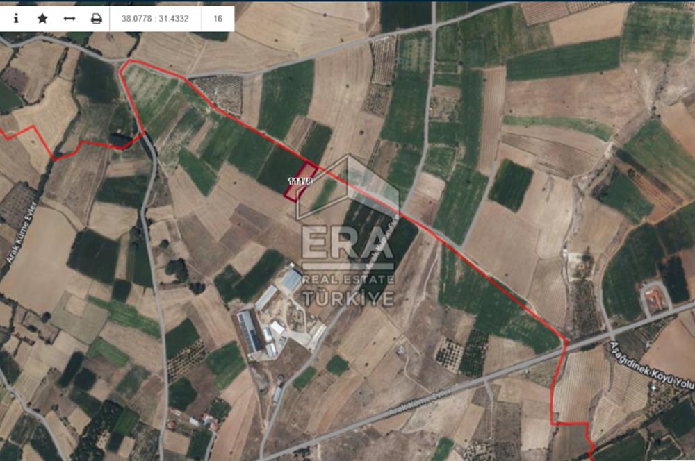 ISPARTA ŞARKİKARAAĞAÇ ARAK KÖYÜNDE SATILIK TARLA