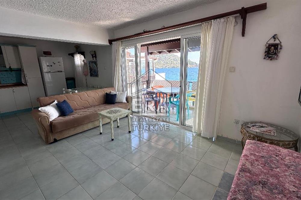 Datça Aktur'da Denize Sıfır Kiralık 2+1 Daire