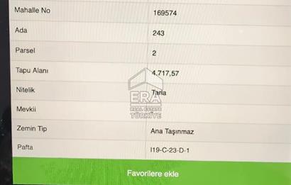ERA SÖZ'DEN BALIKESİR PAMUKÇU MAHALLESİNDE SATILIK TARLA