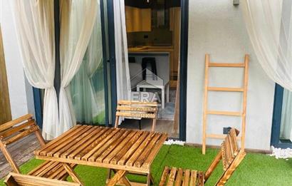 İzmir Bornova Folkart Life Sitesi Bahçeli En Geniş 1+1 Daire