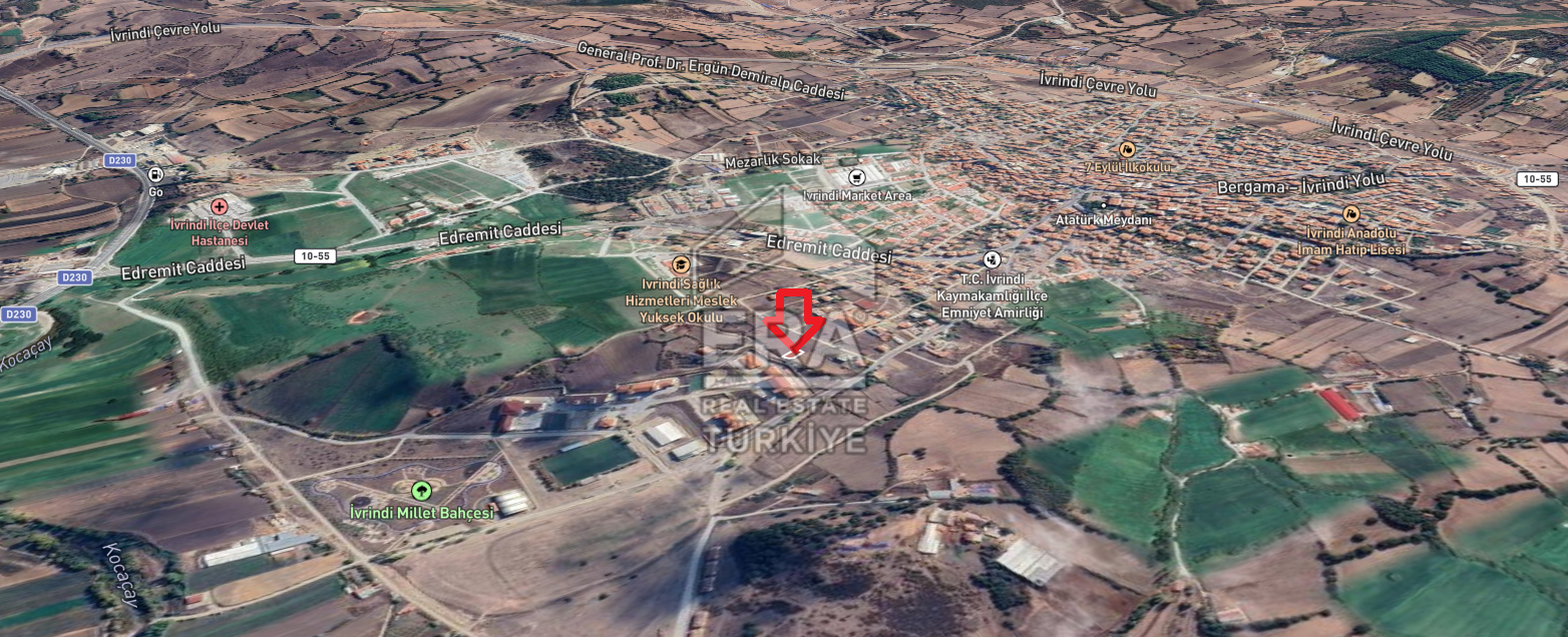 ERA PORT GÜVENCESİYLE İVRİNDİ SAKARYA MAHALLESİN'DE SATILIK ARSA